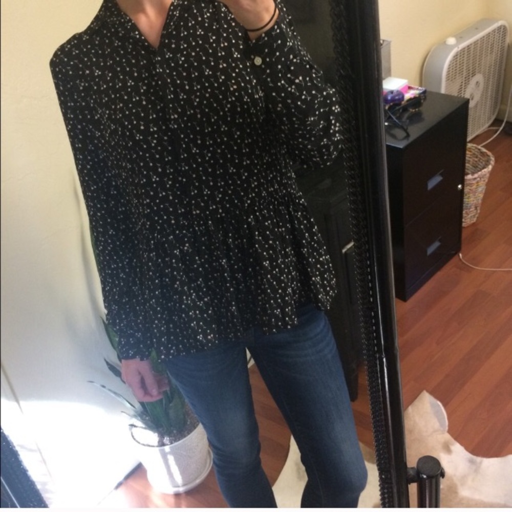 Loft Peplum Top (sold)